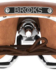 Brooks B17 Carved Saddle - Steel Honey