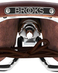 Brooks B17 Carved Saddle - Steel Antique Brown - The Bike Hub