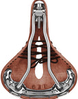 Brooks B17 Carved Saddle - Steel Antique Brown