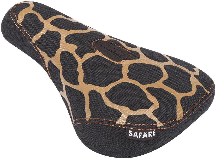 BSD Safari BMX Seat - Pivotal Black Giraffe Fat