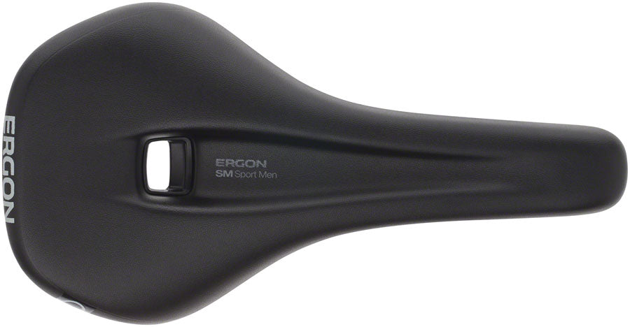 Ergon SM Sport Saddle - Chromoly Black Mens Small/Medium