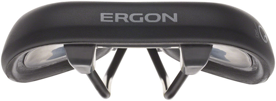 Ergon ST Gel Saddle - Chromoly Black Womens Small/Medium