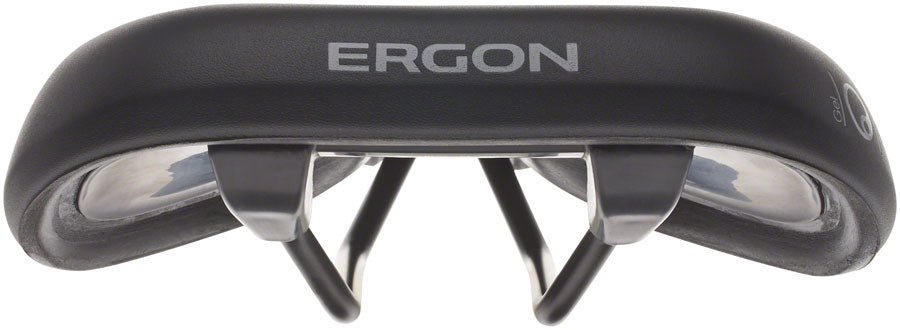 Ergon ST Gel Saddle - Chromoly Black Womens Medium/Large
