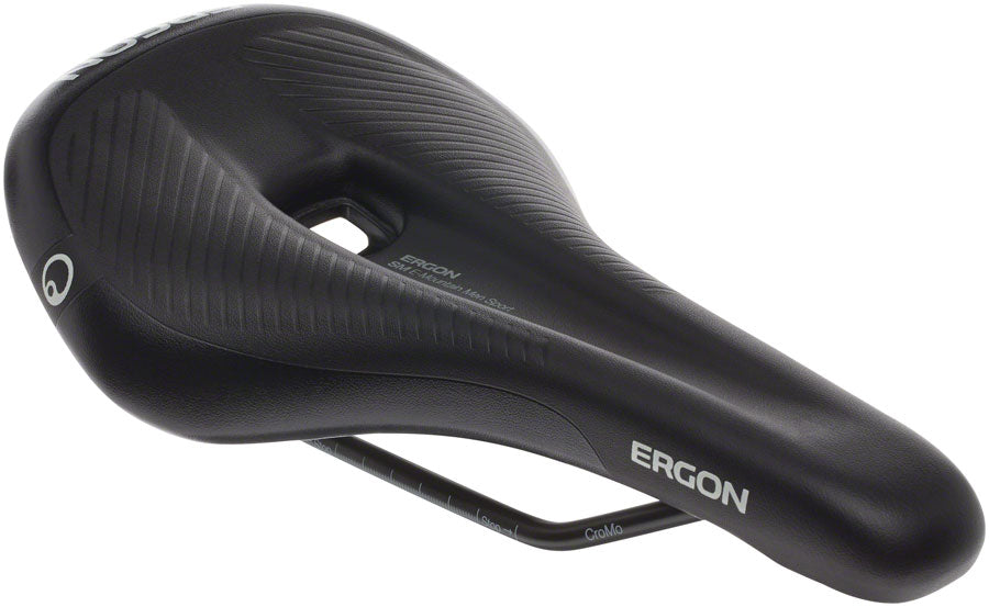 Ergon SM E Mountain Sport Saddle - Chromoly Stealth Mens Small/Medium