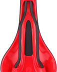 SDG Bel-Air V3 MAX Saddle - Lux-Alloy Black/Red Sonic Welded Sides