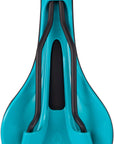 SDG Bel-Air V3 MAX Saddle - Lux-Alloy Black/Turquoise Sonic Welded Sides