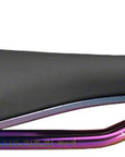 SDG Bel-Air V3 MAX Saddle - PVD Coated Lux-Alloy BLK/Oil-Slick Sonic Welded Sides Limited Edition Fuel