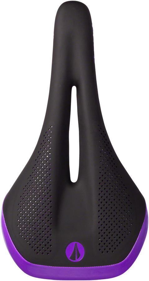 SDG Allure V2 Saddle Lux-Alloy Rails Black/Purple