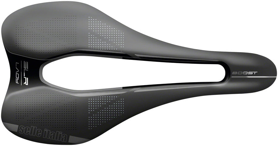 Selle Italia SLR Boost Lady Superflow Saddle - Titanium Black Womens S3