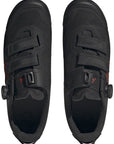 Five Ten Kestrel BOA Mountain Clipless Shoes - Mens Core BLK/Gray Six/Gray Four 6.5