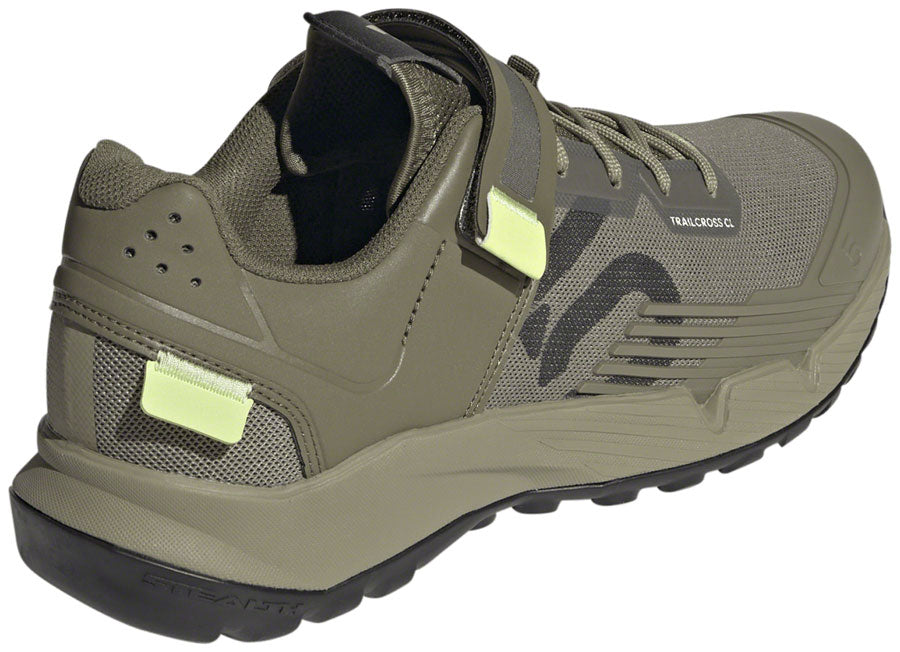 Five Ten Trailcross Mountain Clipless Shoes - Mens Orbit Green/Carbon/Core BLK 12