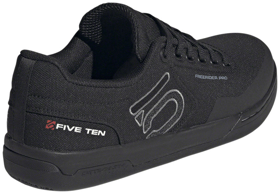Five Ten Freerider Pro Canvas Flat Shoes - Mens Core BLK/Gray Three/Ftwr White 13