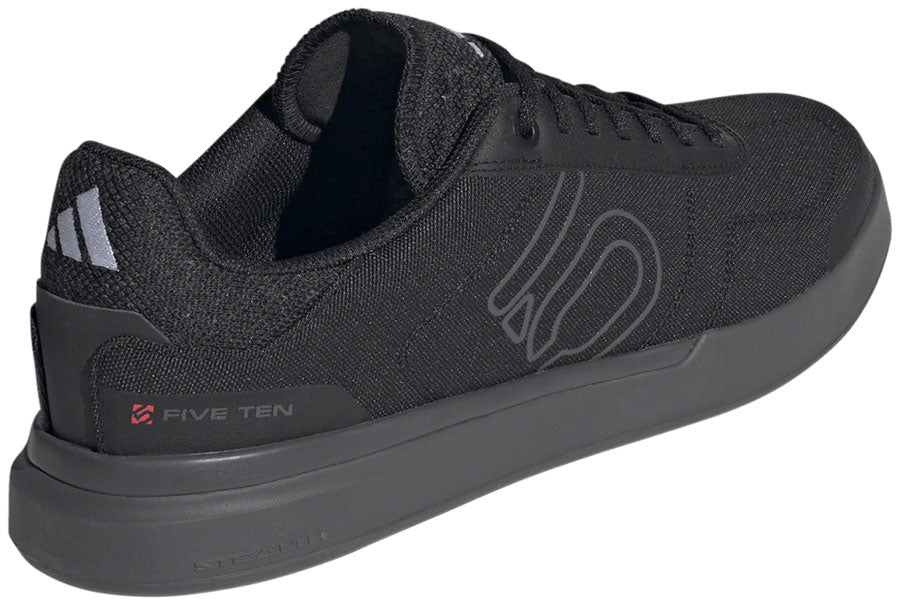 Five Ten Sleuth Deluxe Canvas Flat Shoes - Mens Core BLK/Gray Five/Ftwr White 9.5 - The Bike Hub
