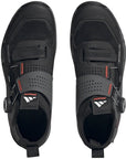 Five Ten Trailcross Pro Mountain Clipless Shoes - Womens Gray Five/Core BLK/Red 7