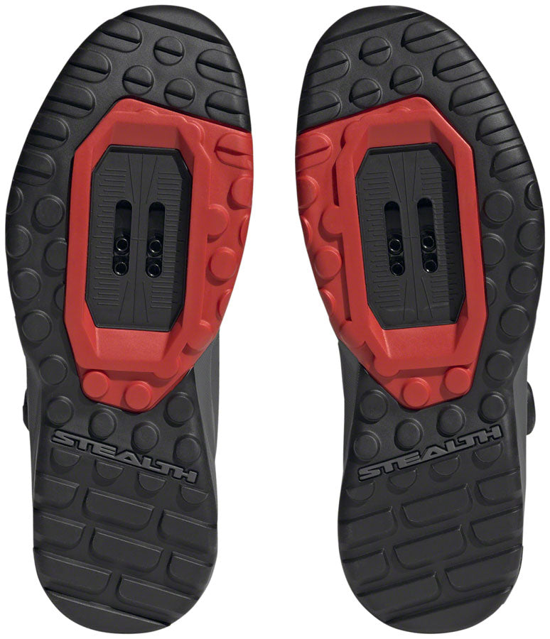Five Ten Trailcross Pro Mountain Clipless Shoes - Womens Gray Five/Core BLK/Red 7.5