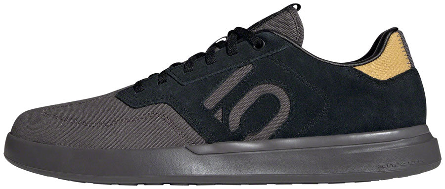 Five Ten Sleuth Flat Shoes - Mens Black/Charcoal/Oat 10.5