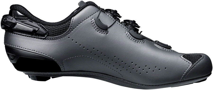 Sidi Shot 2S Road Shoes - Mens Anthracite/Black 43 - The Bike Hub