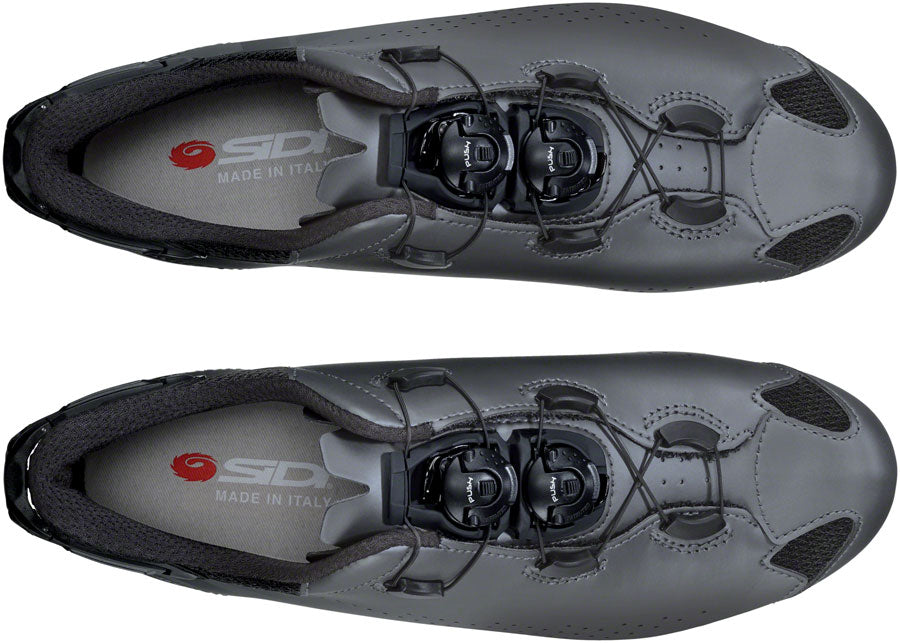 Sidi Shot 2S Road Shoes - Mens Anthracite/Black 43 - The Bike Hub