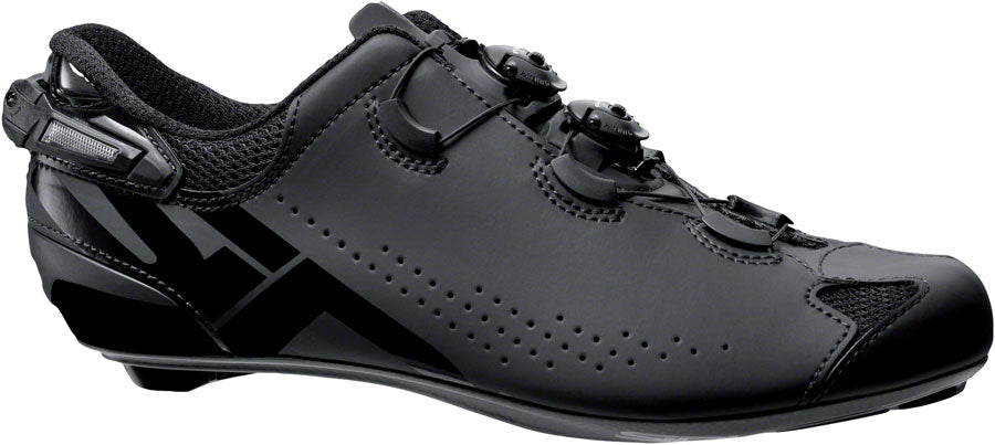 Sidi Shot 2S Road Shoes - Mens Black 46 - The Bike Hub