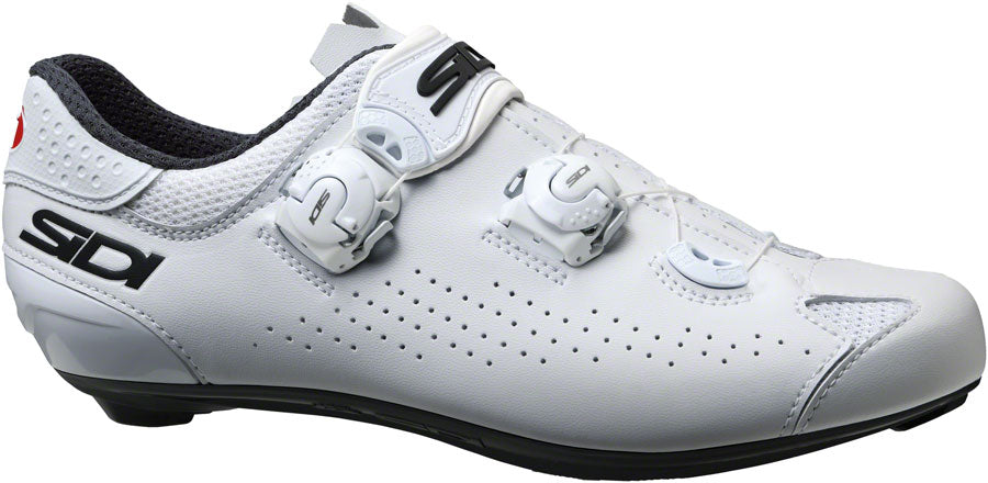 Sidi Genius 10 Road Shoes - Womens White/White 43 - The Bike Hub
