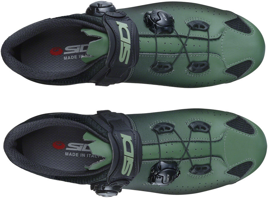 Sidi Eagle 10 Mountain Clipless Shoes - Mens Green/Black 44 - The Bike Hub