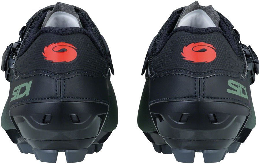 Sidi Eagle 10 Mountain Clipless Shoes - Mens Green/Black 44 - The Bike Hub