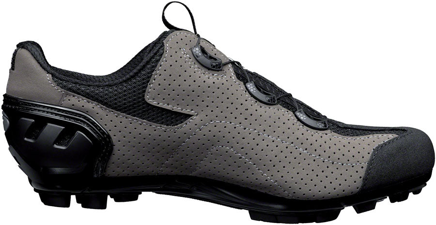 Sidi MTB Gravel Clipless Shoes - Mens Black/Titanium 44.5