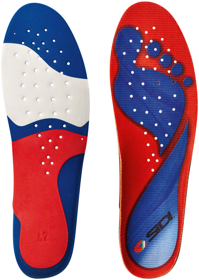 Sidi Memory Insoles - Red/Blue 38