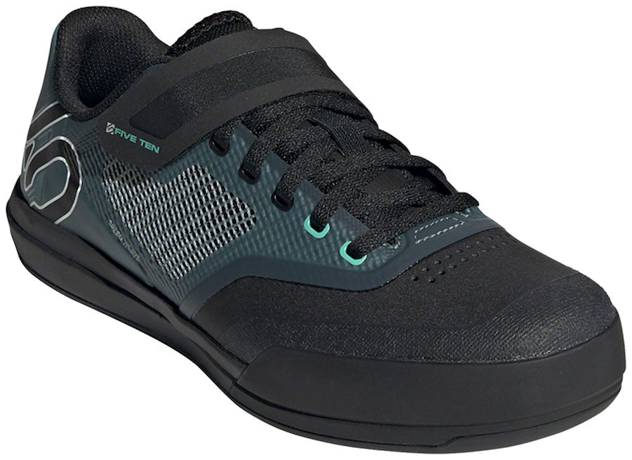 Five Ten Hellcat Pro Mountain Clipless Shoes  -  Womens Core BLK/Crystal White/DGH Solid Gray 9