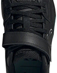 Five Ten Hellcat Mountain Clipless Shoes - Womens Core BLK / Crystal White / Hazy Emerald 10.5