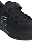 Five Ten Hellcat Mountain Clipless Shoes - Womens Core BLK / Crystal White / Hazy Emerald 10.5