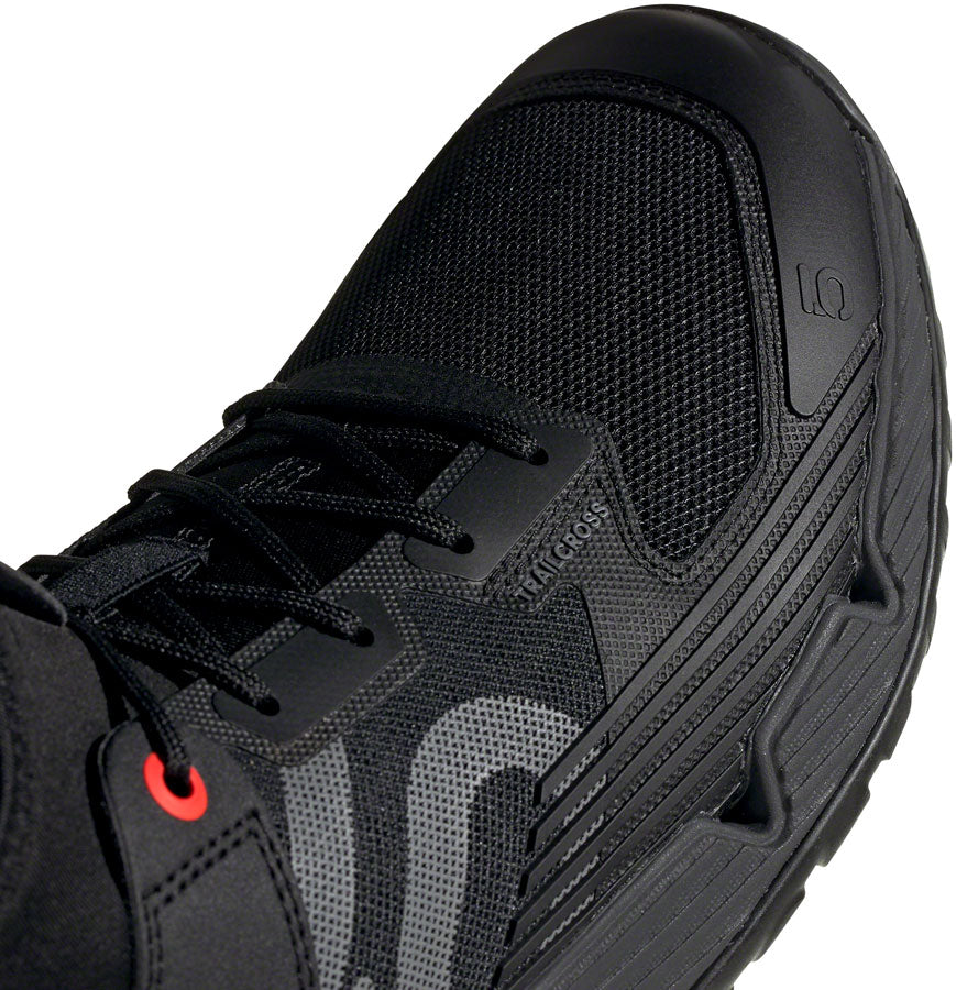 Five Ten Trailcross XT Flat Shoes - Mens Core BLK / Gray Four / Solar Red 7.5