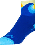 SockGuy Classic Swell Socks - 3" Blue Small/Medium