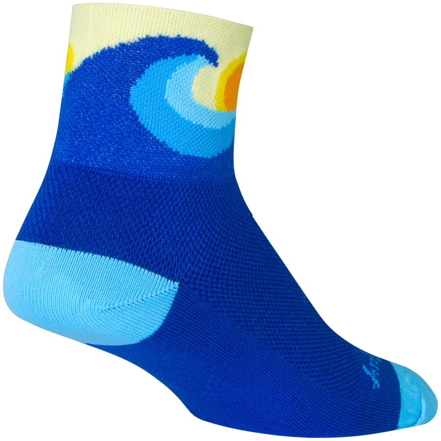 SockGuy Classic Swell Socks - 3&quot; Blue Small/Medium