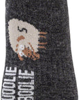 DeFeet Woolie Boolie 4" D-Logo Socks 9.5-11.5 Charcoal