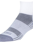 SockGuy SGX Salt Socks - 2.5" White/Gray Small/Medium