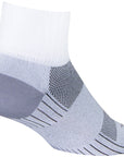 SockGuy SGX Salt Socks - 2.5" White/Gray Small/Medium