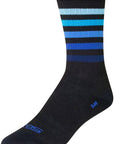 SockGuy SGX Deep Socks - 6" Black/Blue Large/X-Large
