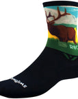Swiftwick Vision Six Impression National Park Socks - 6" Rocky Mountains Medium
