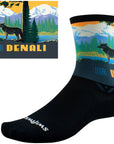 Swiftwick Vision Six Impression National Park Socks - 6" Denali Small