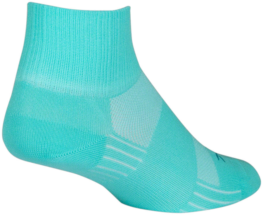 SockGuy Aqua Sugar SGX Socks - 2.5&quot; Aqua Large/X-Large