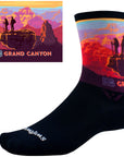 Swiftwick Vision Six Impression National Park Socks - 6" Canyon Lookout Medium