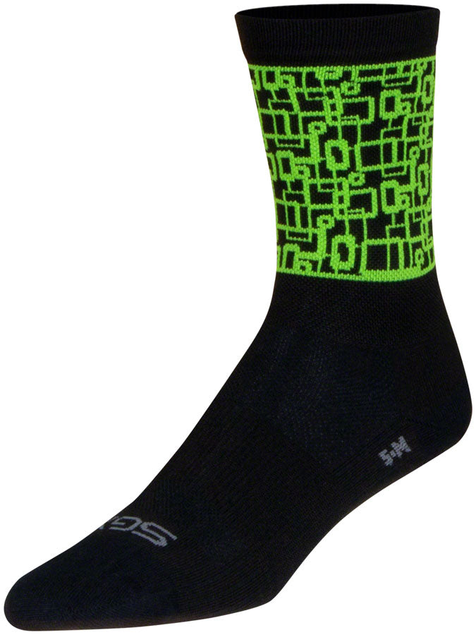 SockGuy Motif SGX Socks - 6&quot; Small/Medium