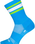 SockGuy SGX Throwback Socks - 6" Blue Small/Medium