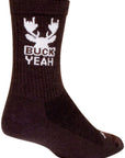 SockGuy Buck Yeah Wool Socks - 6" Small/Medium