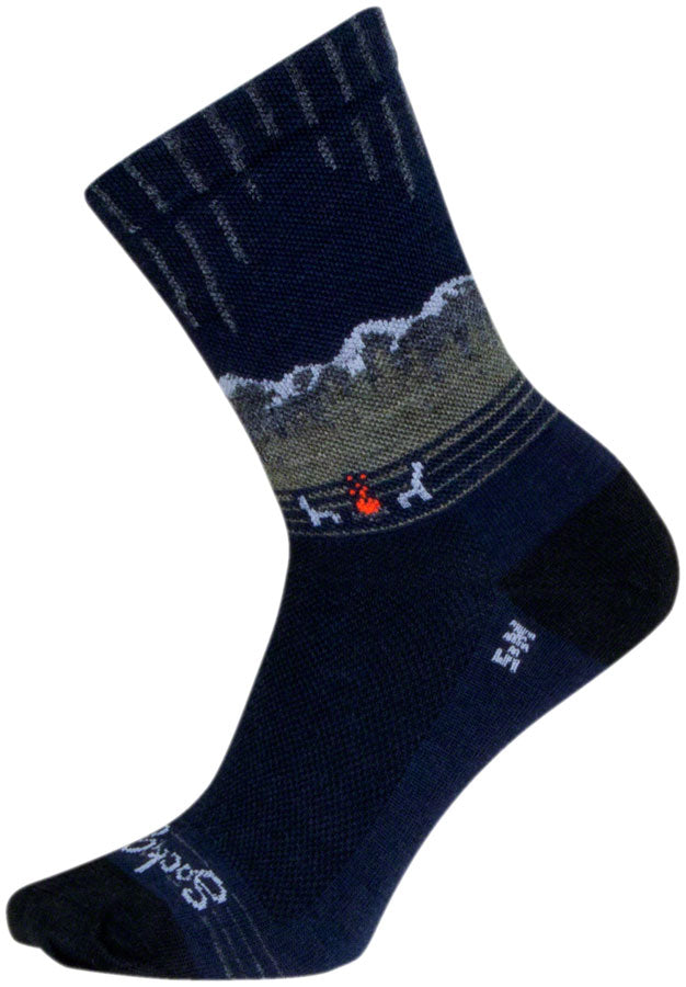 SockGuy Wild Wool Socks - 6&quot; Small/Medium
