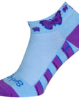 SockGuy Classic I Heart My Dog Socks - 1" Purple Small/Medium