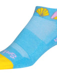 SockGuy Classic Shells Socks - 1" Blue Large/X-Large