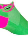 SockGuy Classic Smooch Socks - 1" Green Small/Medium