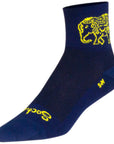 SockGuy Classic Henna Socks - 3 inch Blue Small/Medium
